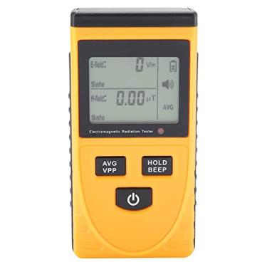 Imagem de Pissente Detector Digital de Radiação Eletromagnética, Testador EMF GM 3120 Com Alarme Sonoro e Luminoso e Bloqueio de Dados para Testes EMF Em Casa e Escritório