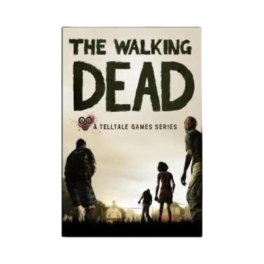 Imagem de Pôster De Arte Em Tela De Anime E Videogame the Walking Dead Telltale,
