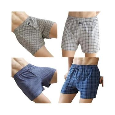 Imagem de Calças Aro Masculinas plus Size Em Algodão, Largas, De Cintura Alta, R