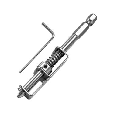 Imagem de Generic Ferramenta de aperto de parafusos com mola, fácil de usar com uma só mão, para fixação de parafusos em projetos de bricolagem.