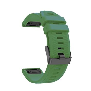Imagem de ANZOAT Pulseira de relógio inteligente Fenix 7 7X para Garmin Fenix 6 6X Pro 5 5X Plus Epix 935 de ajuste rápido para Garmin Fenix 6 6X Pro Epix 935 pulseira oficial (G, para Fenix 5 Plus 6 Pro)