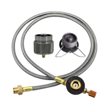 Imagem de Cabo De Extensão De 1M Para Conexão De Tanque De Gás Para Fogão De Cam