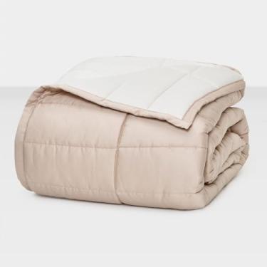 Imagem de Artelassê Colcha Queen 300 Fios Mistral Matelada Off White/Kaki Areia