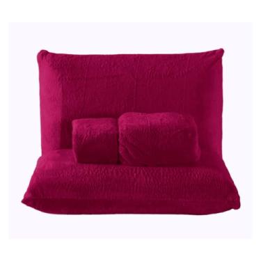 Imagem de Lençol de Plush 3 Peças - Solteiro/Casal Padrão/Queen/King - COM ELÁSTICO A VOLTA TODA(Vinho,Solteiro 2 Peças)