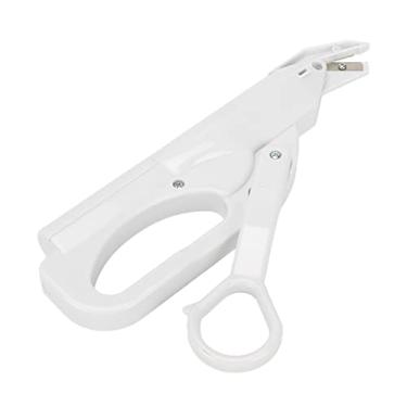 Imagem de SPYMINNPOO Tesoura Elétrica, Bateria Sem Fio Operada Com Trava de Segurança, Tecido Portátil Leve e Ferramenta de Corte de Papel para Uso Doméstico