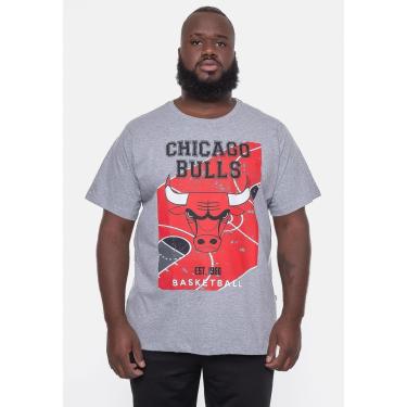 Imagem de Camiseta NBA Plus Size Backcourt Chicago Bulls Masculino-Masculino