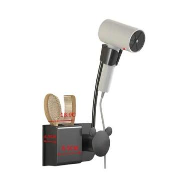 Imagem de Prateleira De Banheiro Ajustável Para Pendurar Na Parede, Rack De Arma