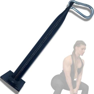 Imagem de Suporte De Anilhas Agachamento Sumo + Mosquetão 8Mm Academia