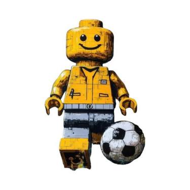 Imagem de Quadros Decorativos De Parede L-Legos Com Tema De Profissões Divertida