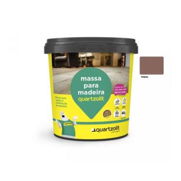 Imagem de Massa P/ Madeira Quartzolit Imbuia 0,4Kg