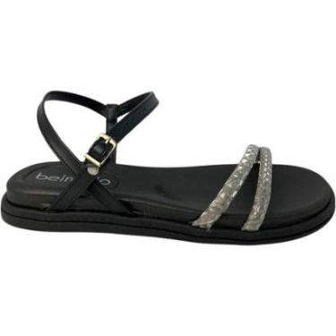 Imagem de Sandália Beira Rio Papete Tira Brilho-Feminino