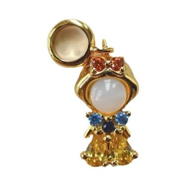 Imagem de Colar De Princesa De Contos De Fadas Com Zircônia Colorida, Cadeia Uni