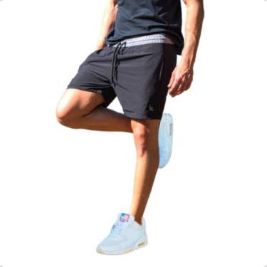 Imagem de Shorts Tactel Masculino Treino Praia Academia C/ Elastano 398 - KS, Pr