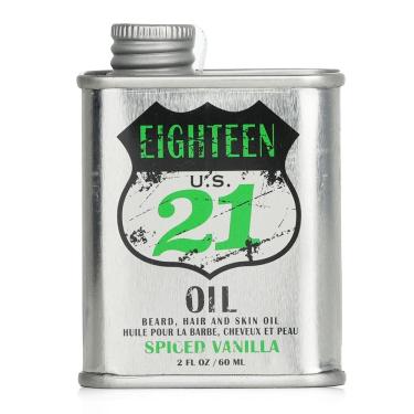 Imagem de Óleo 18.21 Feito pelo Homem para Barba, Cabelo e Pele, Baunilha, 60 ml