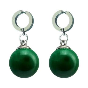 Imagem de Brincos Pendentes Potara Super Vegetto Zamasu Son Goku Preto Para Mulh