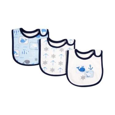 Imagem de Babadores De Algodão Com Estampa De Desenho Animado Para Bebês Meninos