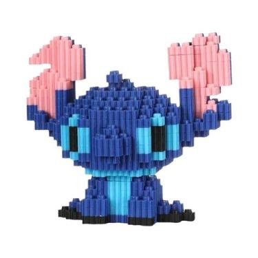 Imagem de Blocos De Montar Para Crianças, Quebra-Cabeça Disney, Bonecos Stitch, 