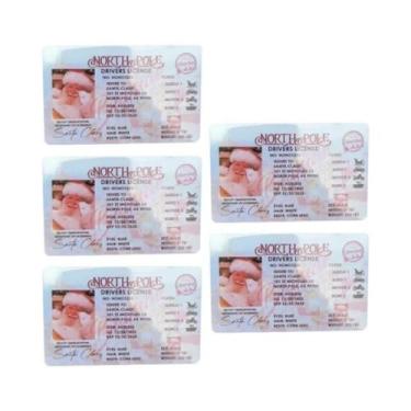 Imagem de Decoração De Natal Para Crianças Licença De Piloto Do Papai Noel 1-10 