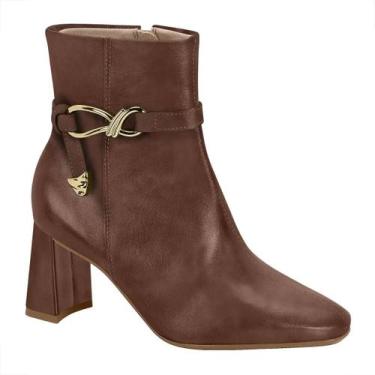 Imagem de Bota Feminina Beira Rio Plataforma Palmilha Conforto 9092101, 37, Café