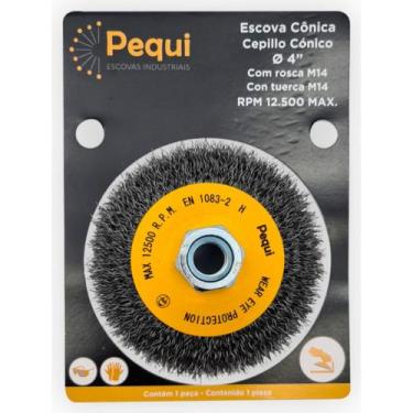 Imagem de Pequi Escova Conica Ondul-4X3/4 - Pequi escovas