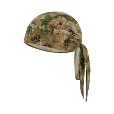 Imagem de Lenço De Verão Camuflado Em Malha Respirável, Proteção Solar, Secagem 