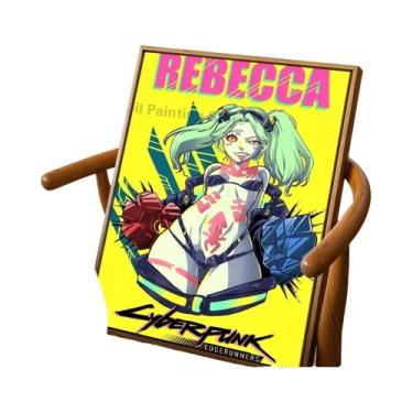 Imagem de Pôster De Anime Cyberpunk Edgerunners, Adesivo De Papel À Prova d'Água