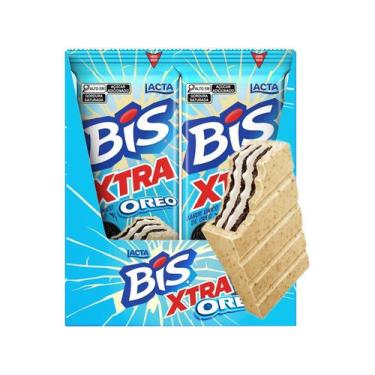 Imagem de Caixa de Bis Xtra Lacta 24x45g - Escolha o Sabor, 45g, Oreo
