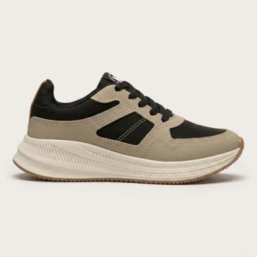 Imagem de Tênis Molekinho Infantil Preto, Preto, Areia, 32