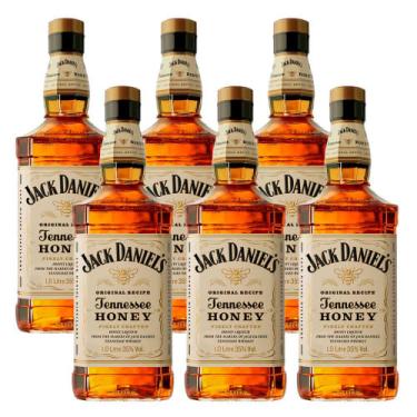Imagem de Jack Daniels Tennessee Honey 1 Litros 6 Unidades