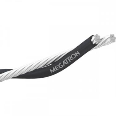 Imagem de Fio De Aluminio Megatron Duplex 1Kv 16Mm 100M Preto 5411, Preto
