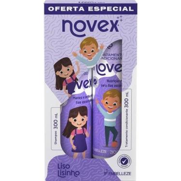 Imagem de Shampoo + Condicionador Novex Liso Lisinho 300ml