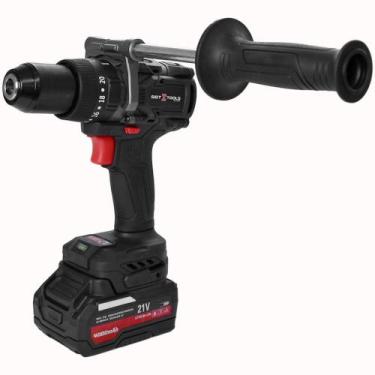 Imagem de Furadeira Parafusadeira de impacto 1/2" a bateria 21V Brushless com 2 