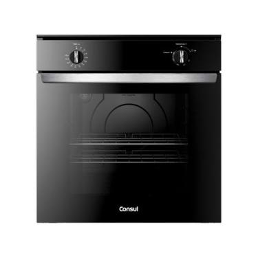 Imagem de Forno de Embutir COA84CE a Gás 78L com Timer Sonoro e Grill Consul, Pr