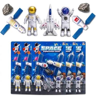 Imagem de Kit 5 Astronauta Jato Foguete Lembrancinha Sacola Surpresa - Goal Kids