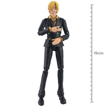 Imagem de Action Figure Variable Action Heroes Re.: 833953 de One Piece Sanji com Seis Placas Fac...