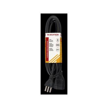 Imagem de Extensão Cabo Pp 3x2,50mm 3 Metros Preto 413