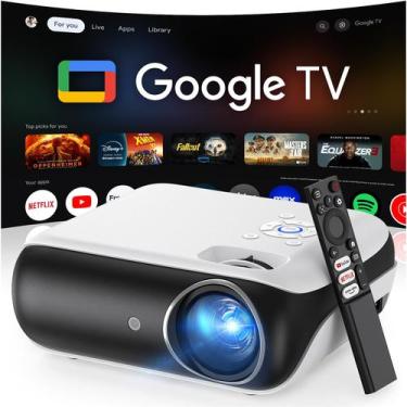 Imagem de Projetor HAPPRUN 510G Google TV WiFi Bluetooth 4K 1080P