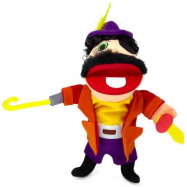 Imagem de Fantoche Capitão Gancho, fantoche de mão - Fantoches Gonzaga