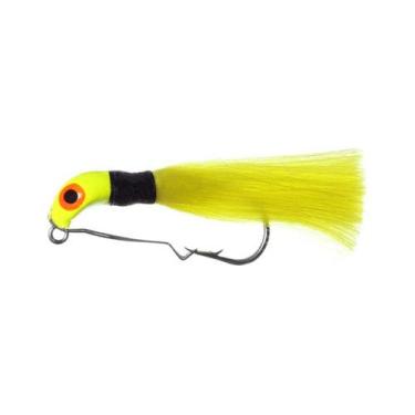 Imagem de Isca Artificial JIG Anti Enrosco 8g Cabeça Amarelo Rabo Amarelo - Lori