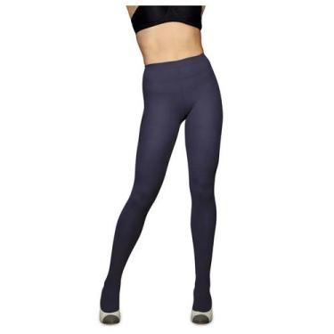Imagem de Meia Calça Dantelle Extra Opaca DeMillus 001738 fio 80, Azulmarinho, A