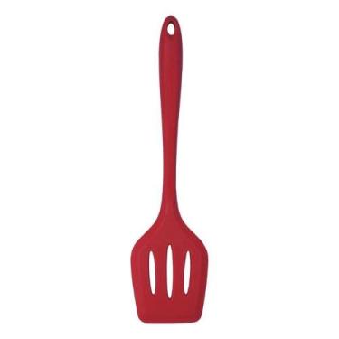 Imagem de Espátula Vazada de Silicone 30cm Kenya Vermelho - Oxo