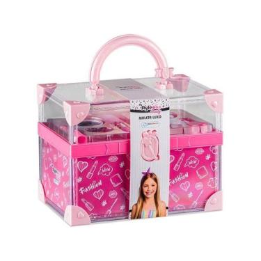 Imagem de Maleta De Maquiagem Luxo My Stule Beauty BR1335 - Multikids, 7 Peças