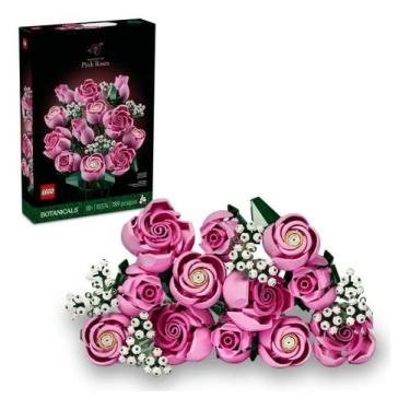 Imagem de Buquê De Flores Rosa Lego Botanicals 10374
