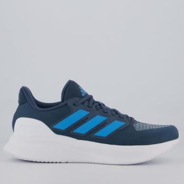 Imagem de Tênis Adidas Ultrarun 5 Azul e Branco, 42