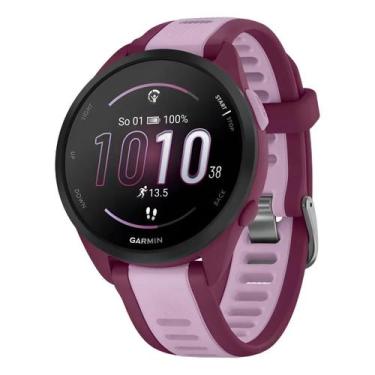 Imagem de Relógio Inteligente Garmin 165 Music Roxo Bateria