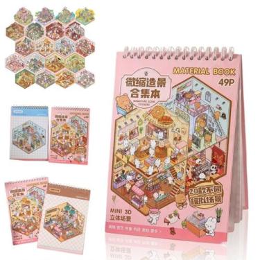 Imagem de Caderno Adesivo Bobbie Goods Papelaria Criativa Ilustrações Fofas para