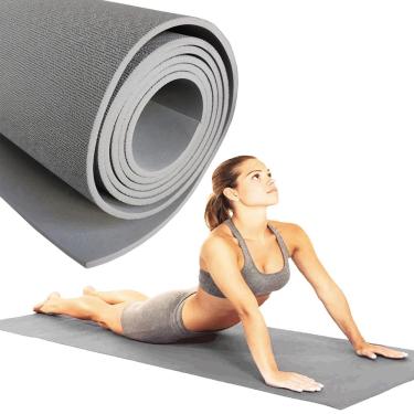 Imagem de Colchonete Tapete Yoga Mat Ginástica Pilates Simples 4mm