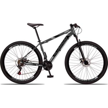 Imagem de Bicicleta 29 Aluminum Raider 21 Marchas Freio a Disco com Suspensão