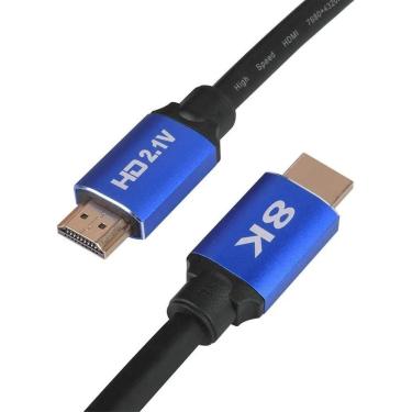Imagem de Cabo HDMI 2.1 8k 120hz 4k 144hz 120hz Ultra HD 1,5 Metros