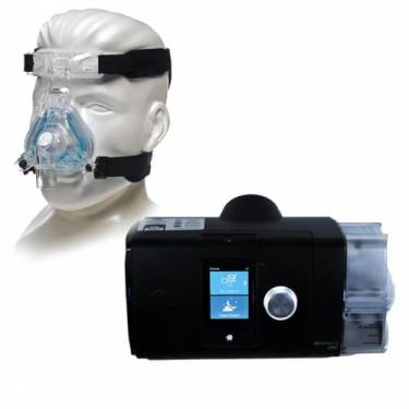 Imagem de Kit Cpap Básico  Airsense S10 Resmed + Máscara Nasal Comfortgel Blue -